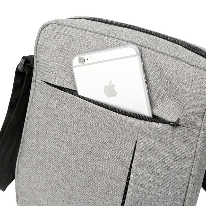 Versatile Tech-Friendly Messenger Bag Kalsten
