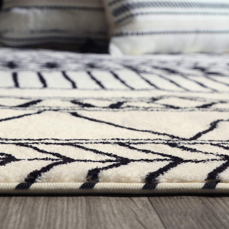 Modern Geometric Pattern Area Rug Kalsten