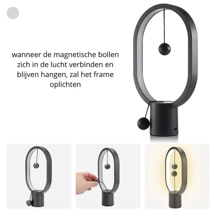 GlowSphere Table Lamp - Atmospheric Lighting for Home Kalsten