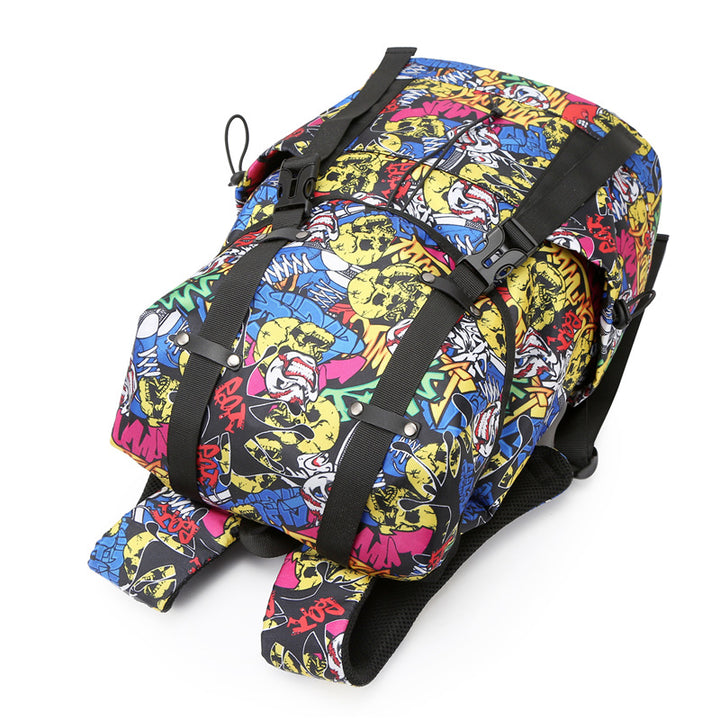 Outdoor Floral Print Backpack Kalsten