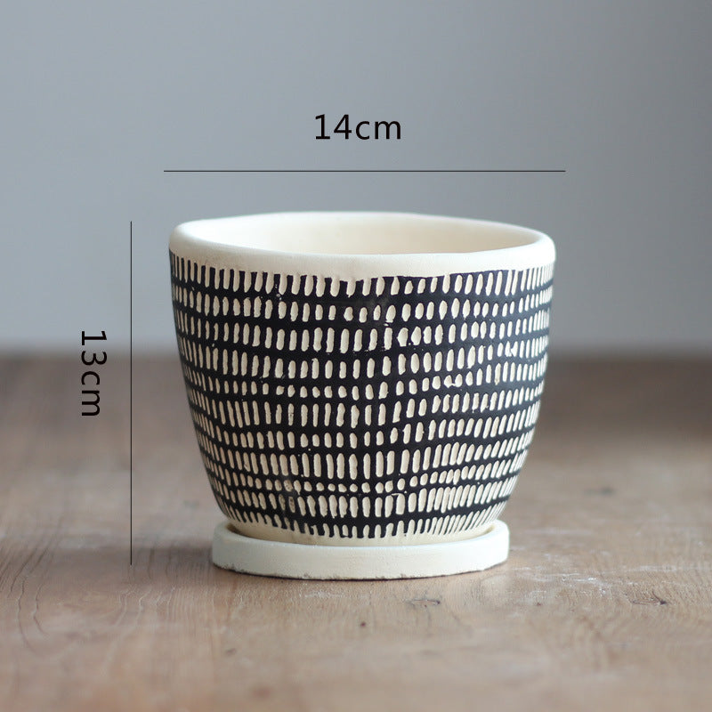 Decorative plant pot Kalsten
