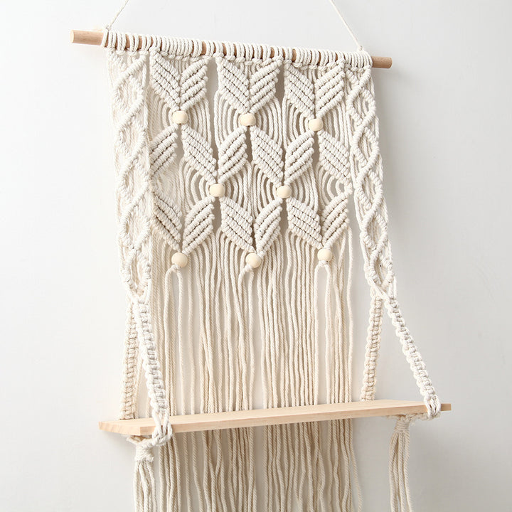 Macrame Wall Shelf Organizer Kalsten