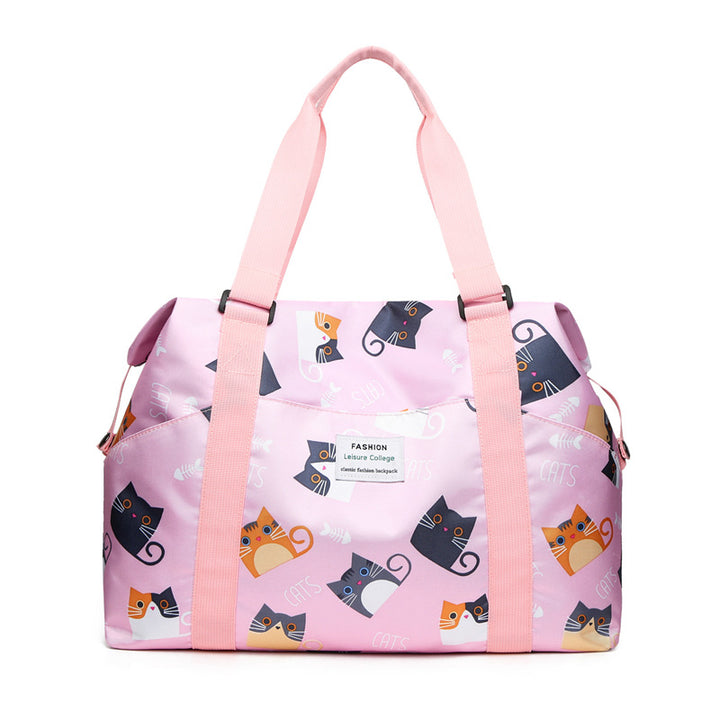 Fashionable Floral Print Weekender Bag Kalsten