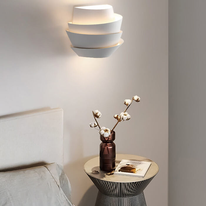 ShineLux - Modern Wall Lamp with Double Light Points Made of Iron Kalsten