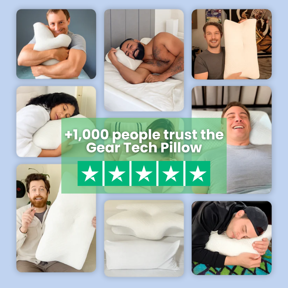 Anti-Snore Memory Foam Pillow