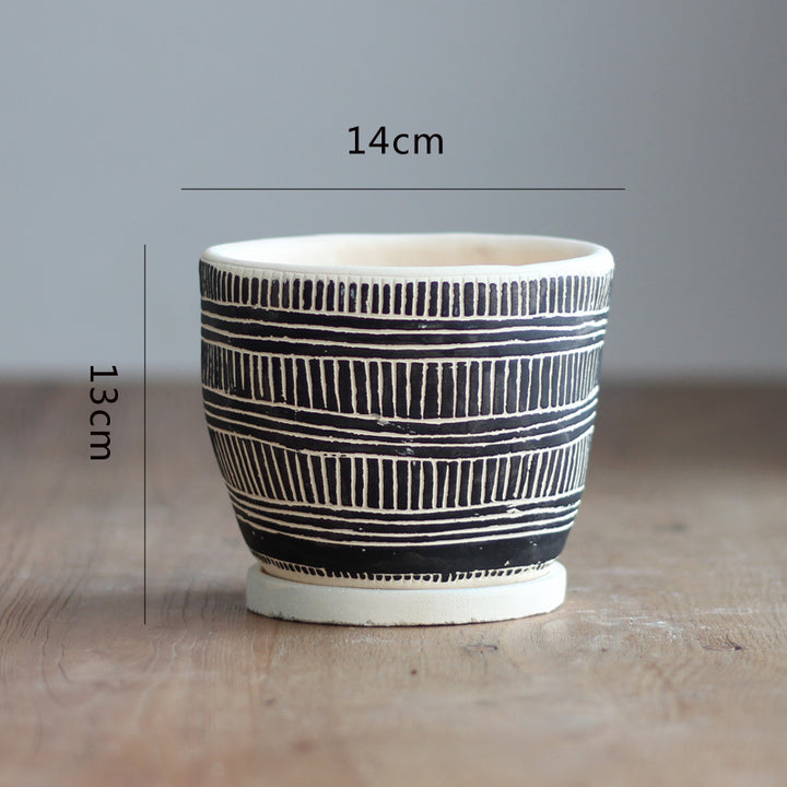 Decorative plant pot Kalsten