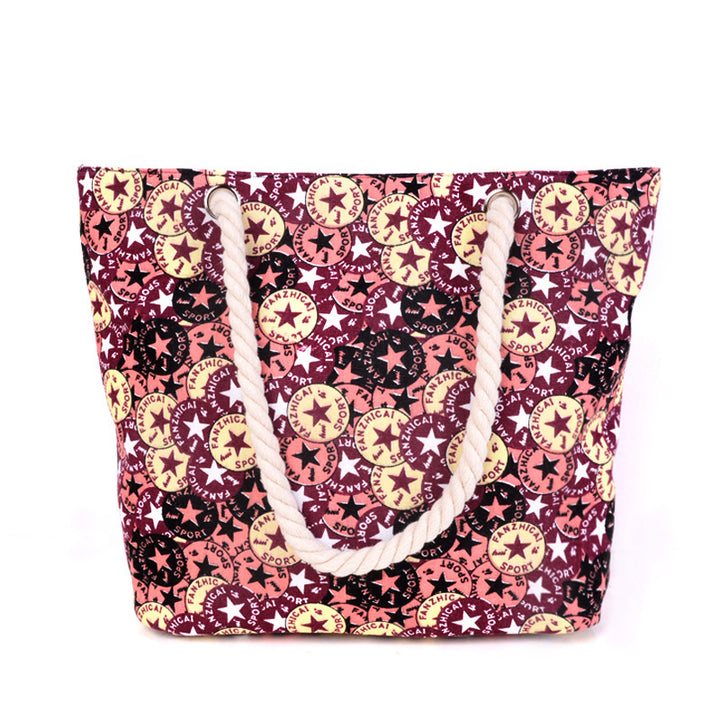 Large and Colorful Casual Beach Bag Kalsten