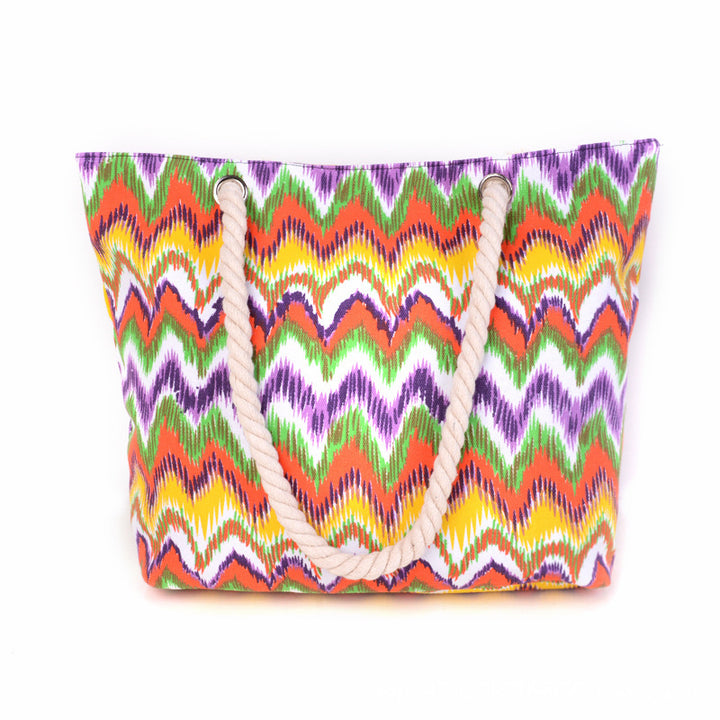 Large and Colorful Casual Beach Bag Kalsten