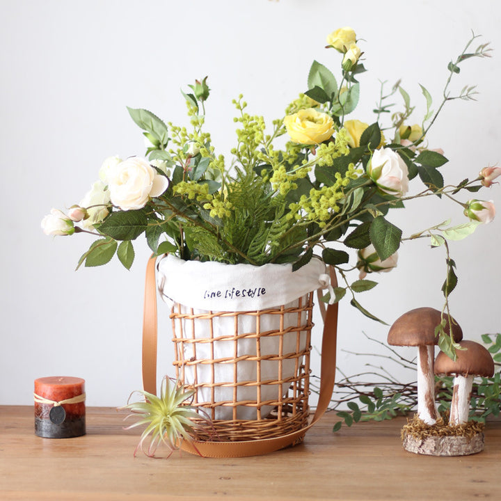 Practical basket with carrying strap Kalsten