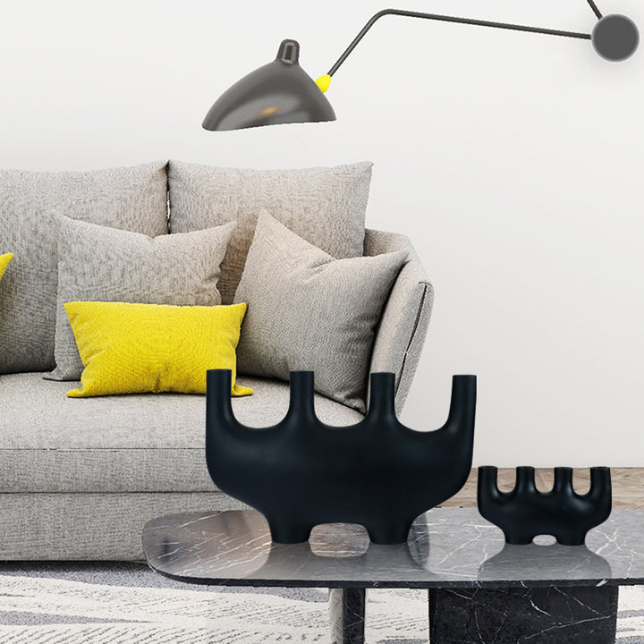 Modern Minimalist Triple Vase
