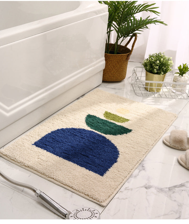 Abstract Geometric Bath Mat