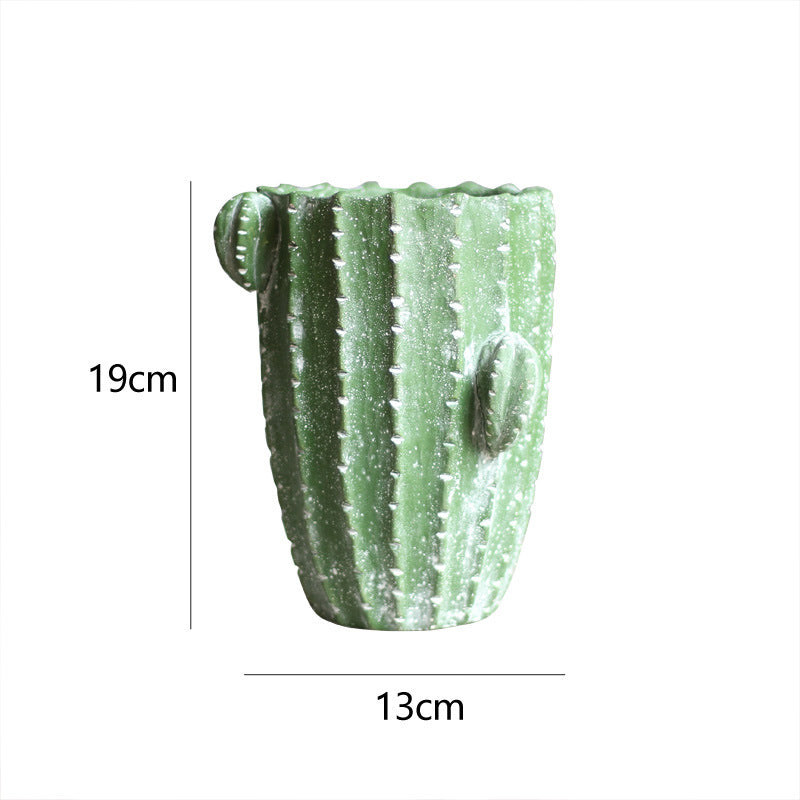 Decorative flower pot in cactus shape Kalsten