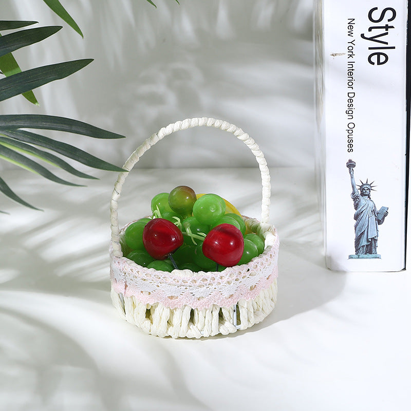 Decorative Woven Mini Basket Kalsten