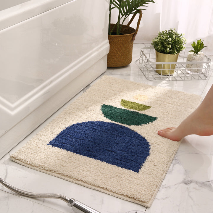 Abstract Geometric Bath Mat
