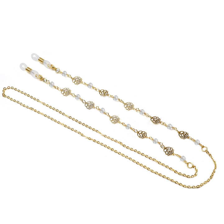 Decorative Floral Eyewear Chain Kalsten