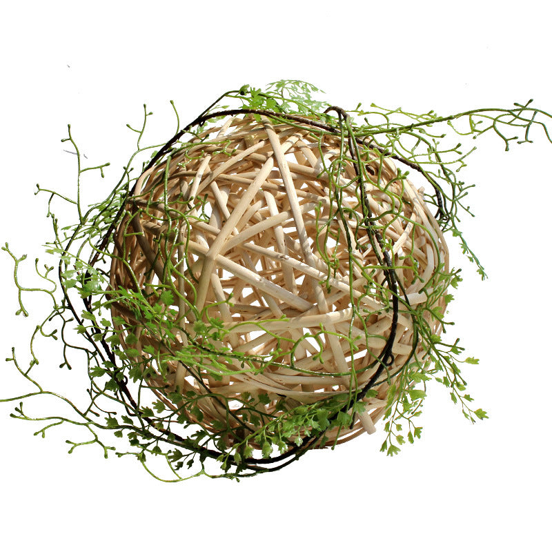 Decorative natural basket Kalsten