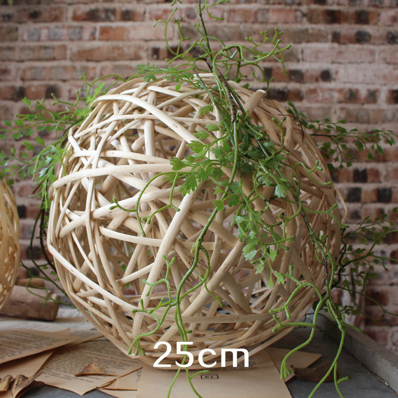 Decorative natural basket Kalsten