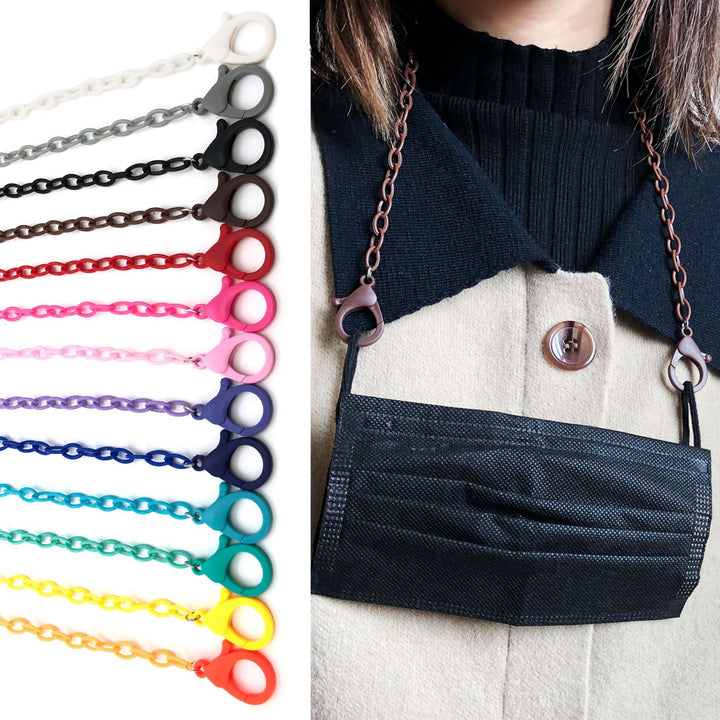 Stylish Eyewear Chain with Secure Clips Kalsten
