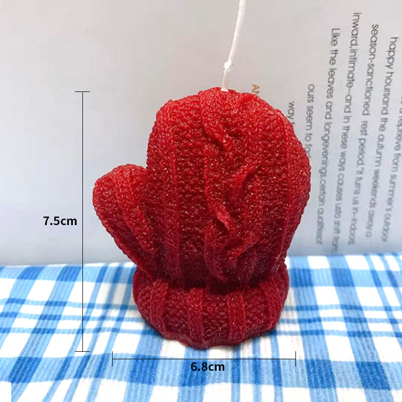 Hand-Poured Fruit-Shaped & Textured Decorative Soy Wax Candle