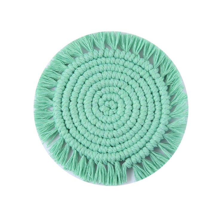 Decorative Round Macrame Trivet Kalsten