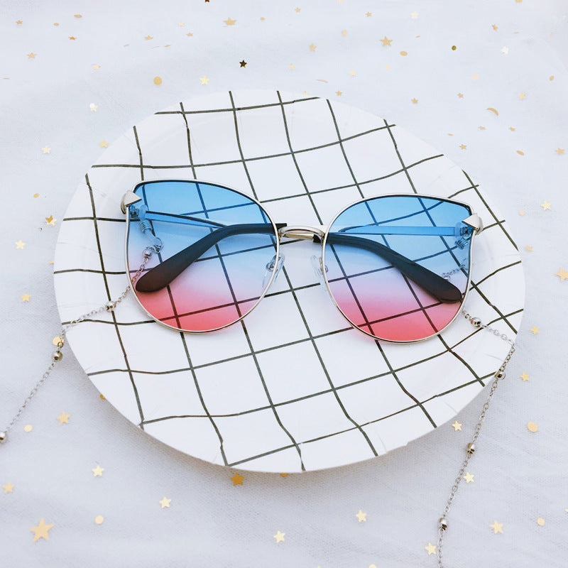 Fashionable Oversized Cat-Eye Style Sunglasses Kalsten