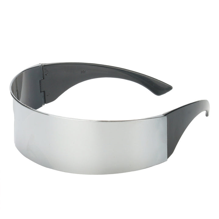 Women futuristic visor-like sunglasses Kalsten