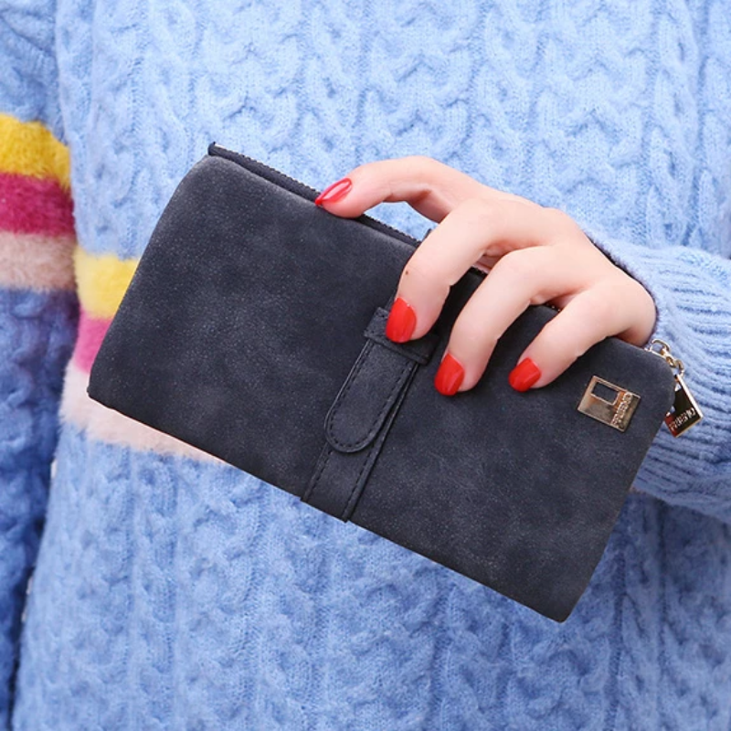 Long Double Fold Wallet for Women | Kalsten