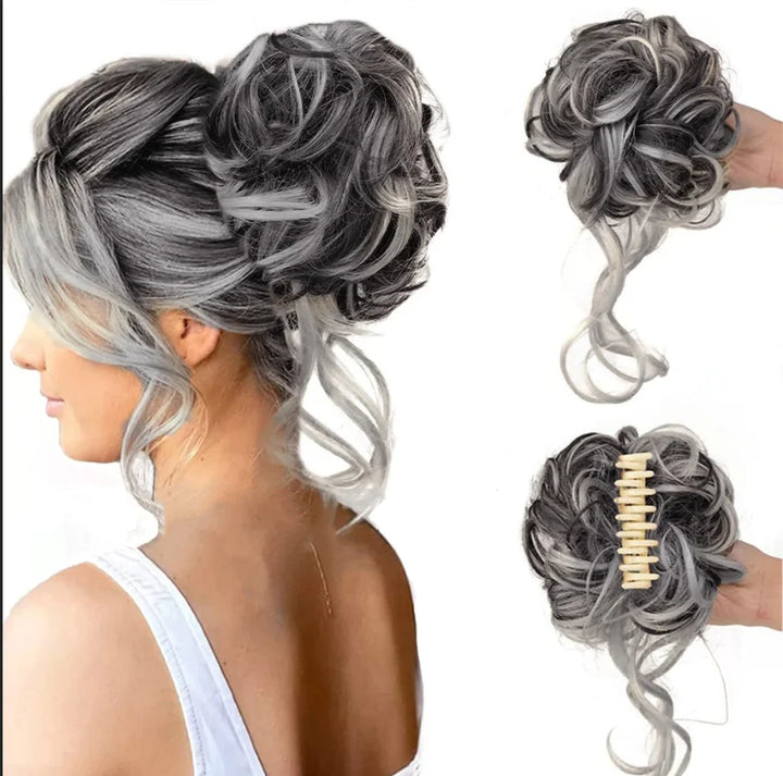 Instant Curled Bun Hair Clip