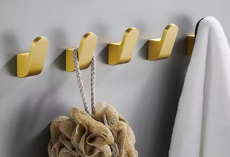 Kalsten | Lauren Golden Aluminum Dress Wall Hook
