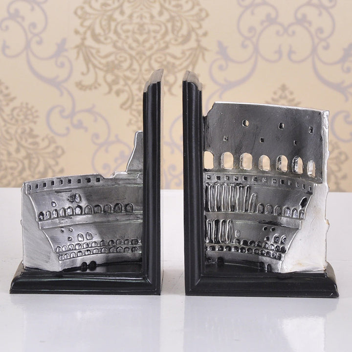 Decorative Colosseum Bookends