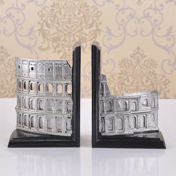 Decorative Colosseum Bookends
