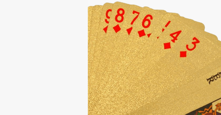 Kalsten | 24K gold-plated playing cards with optional case