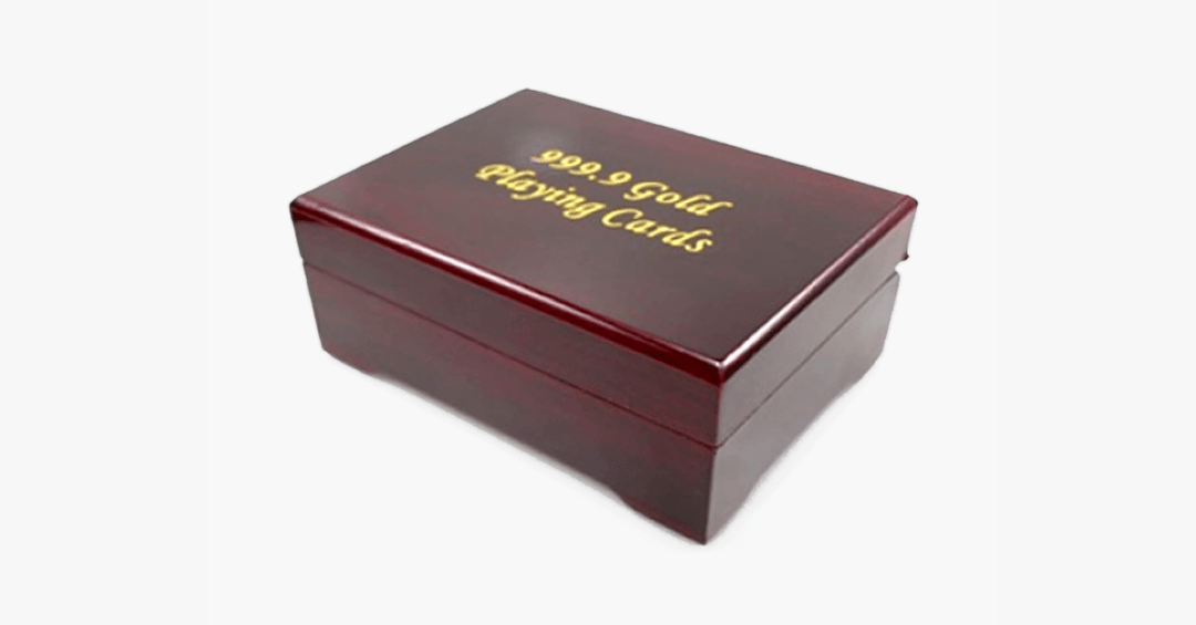 Kalsten | 24K gold-plated playing cards with optional case