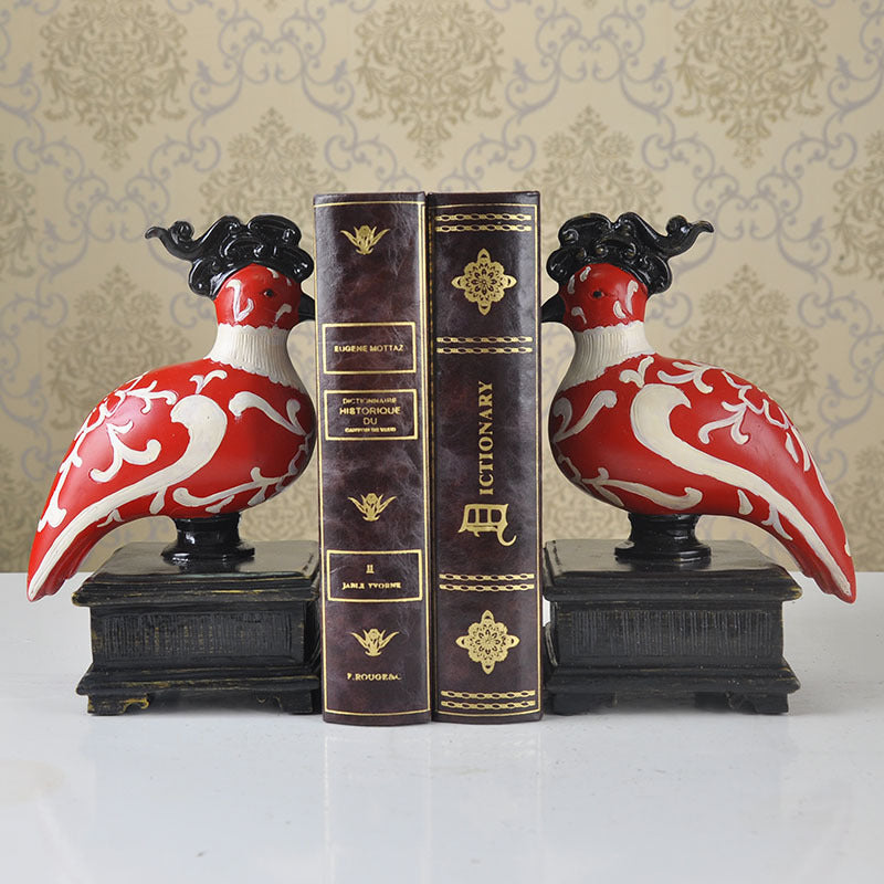 Decorative Bird Bookends