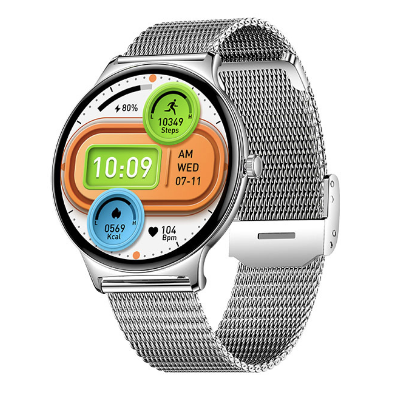 Kalsten | SlimFit Ultimate Smartwatch – Ultra-thin, Health Monitoring & AMOLED Display