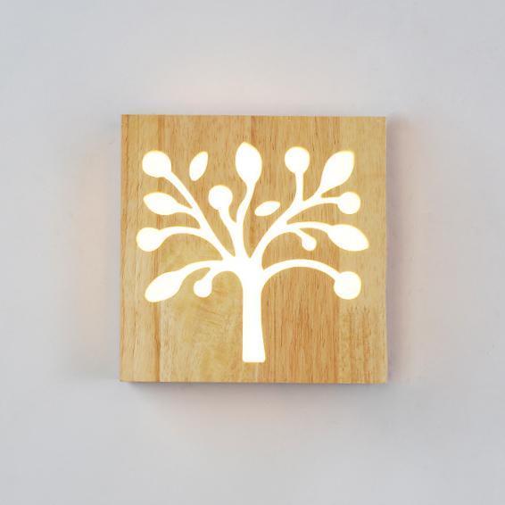 Wall lamp - WoodGlow - Elegant LED - Essence of life indoors outdoors | Kalsten