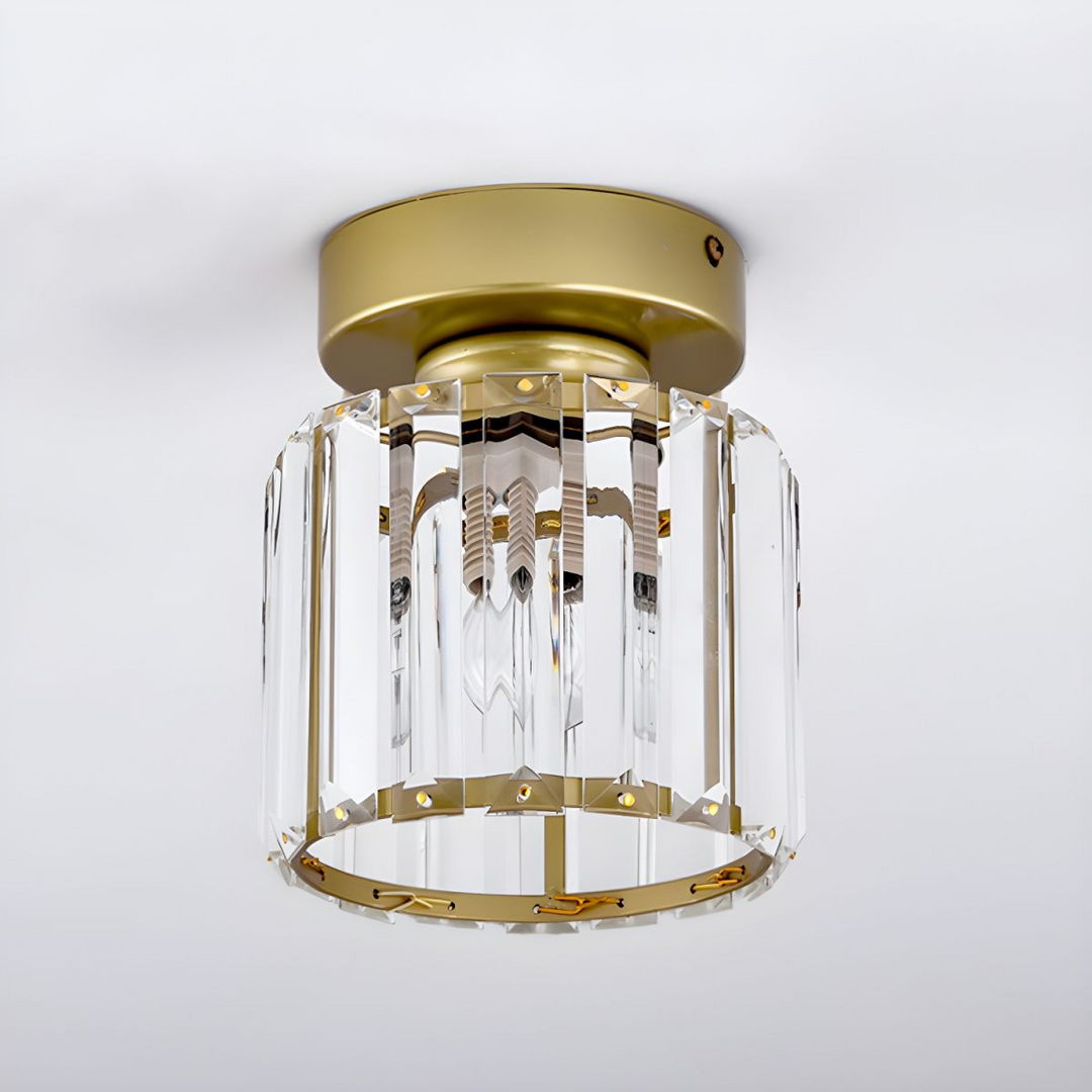 Modern Crystal Ceiling Lamp - CrystalGlow | Kalsten