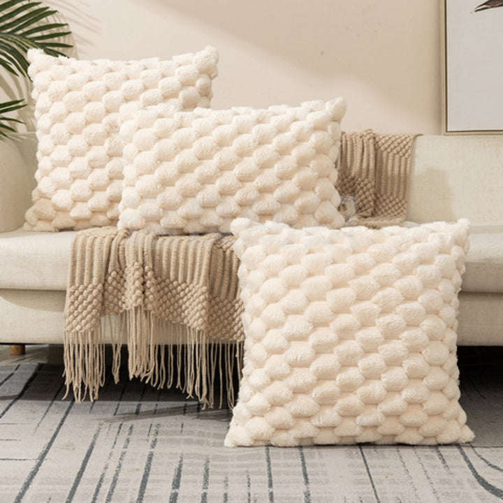Kalsten | VelvetSoft Cushion Cover – UltraSoft Plush Cover for Sofa or Bed