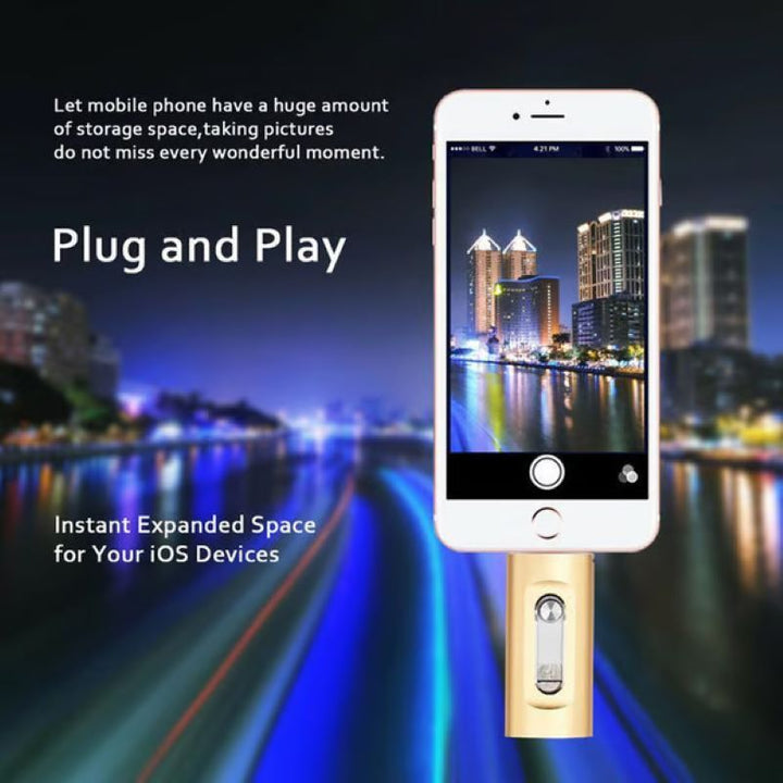 Kalsten | 3 in 1 large capacity USB flash drive for mobile phone and computer