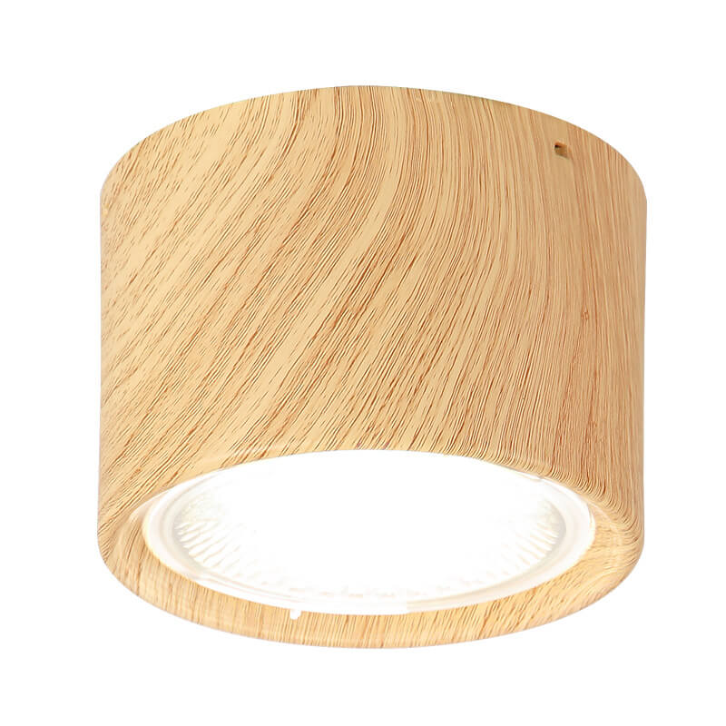 Flush Mount Light Iron 4.7 in 12W White Modern Ceiling Fixture Living Room Bedroom Lighting | Kalsten
