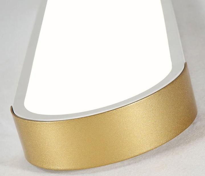 Flush Mount LED Ceiling Light Iron Acrylic 25.6 in Modern Living Room Bedroom Hallway Lighting 3 Color Temperature Adjustable | Kalsten