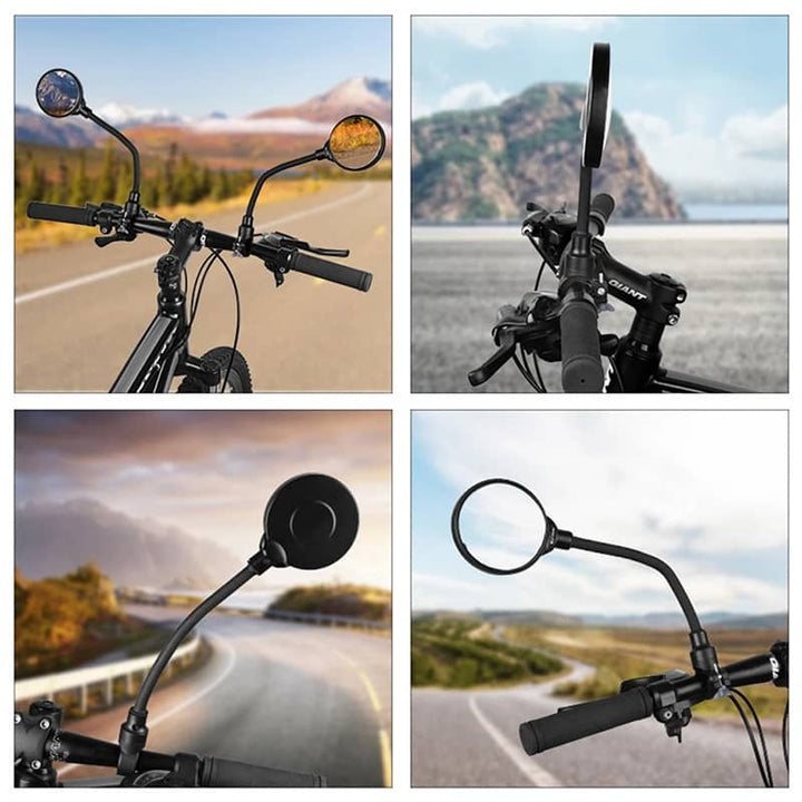 FlexiView bicycle mirror with long bracket | Kalsten