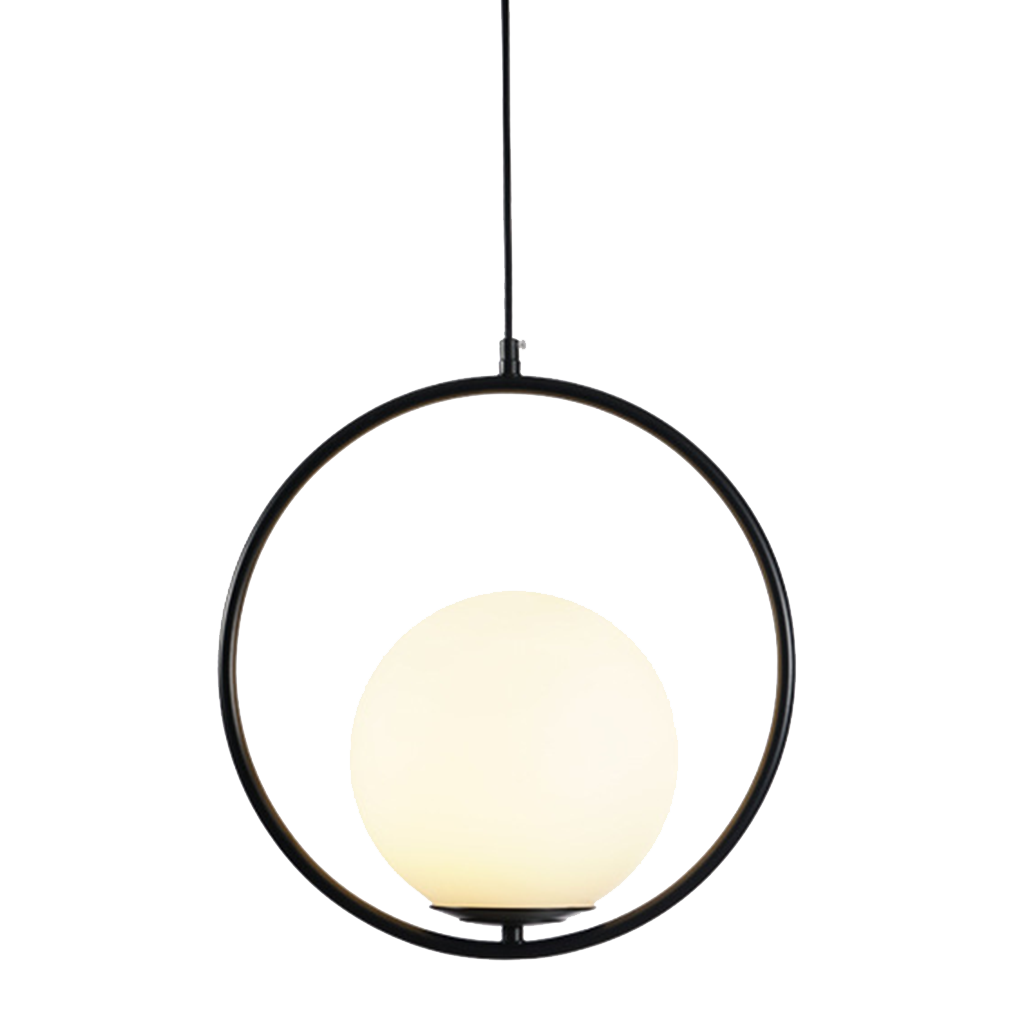 Pendant Light Brass Bent Glass 15W Adjustable Living Room Hallway Bedroom Modern Ceiling Lamp | Kalsten