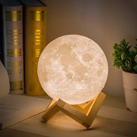 Kalsten | Moon lamp - Lunar - Rechargeable - Touch control