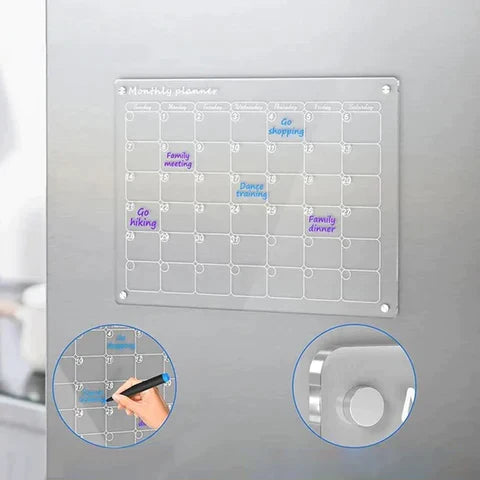 Kalsten | Calendly™ - Acrylic Magnetic Calendar Board