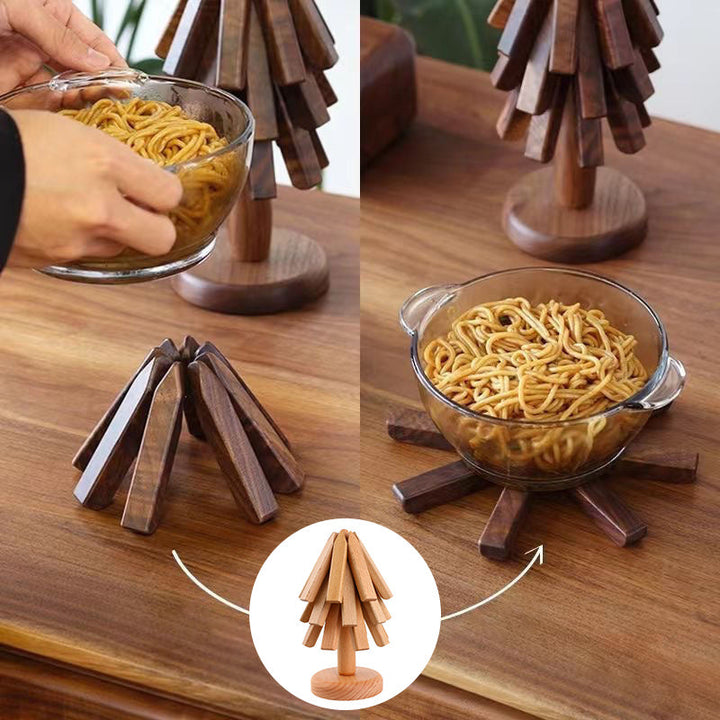 Solid Wood Heat-Insulating Mat