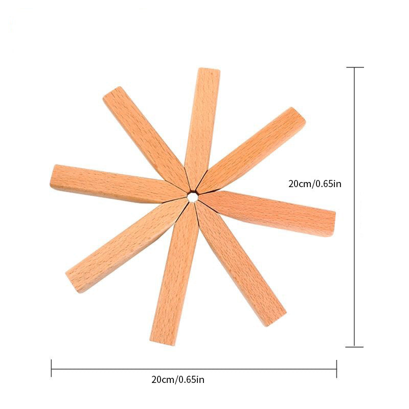 Solid Wood Heat-Insulating Mat