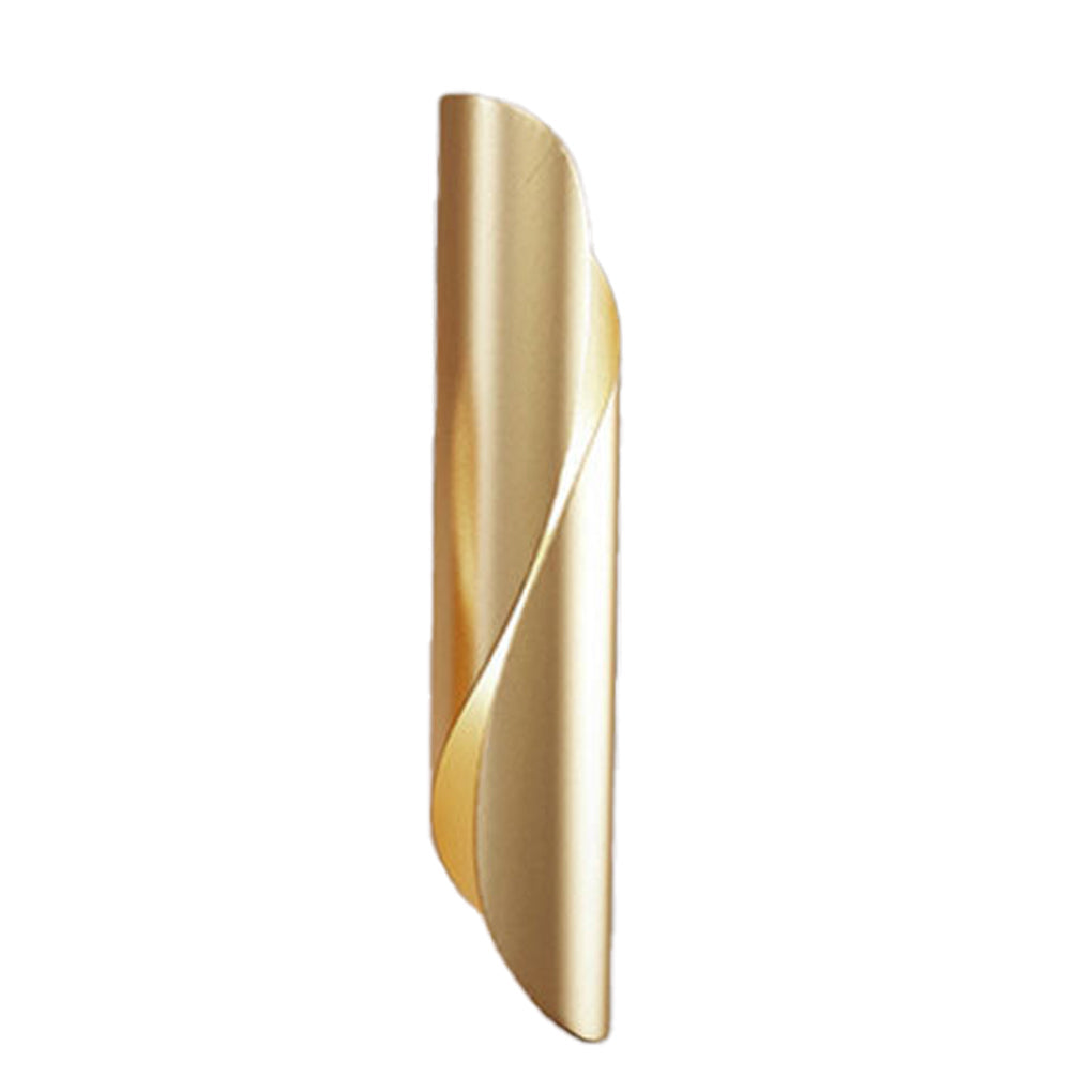 Nordic Wall Sconce Linear Arc Iron Black Gold G9 50cm / 20in Industrial Hallway Bedside Light | Kalsten