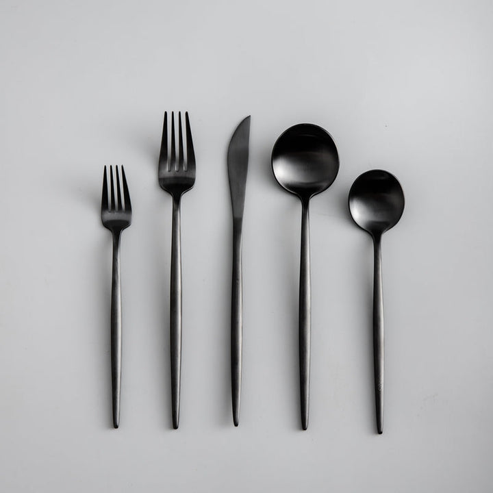Modern Luxe Cutlery Set of Stainless Steel in Stylish Colors Kalsten