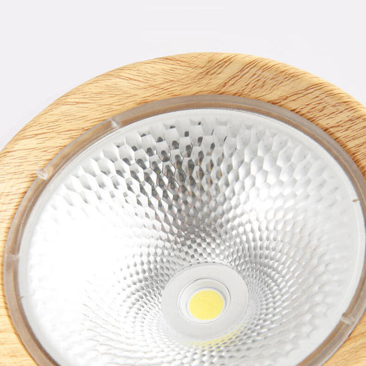Flush Mount Light Iron 4.7 in 12W White Modern Ceiling Fixture Living Room Bedroom Lighting | Kalsten